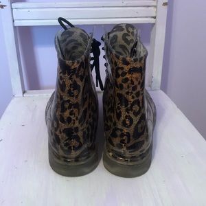 cheetah hunter rain boots